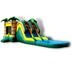 Tropical Fun combo bounce house